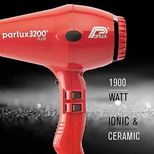 Plaukų džiovintuvas Parlux PARLUX 3200 PLUS, 1900W, raudonos spalvos
