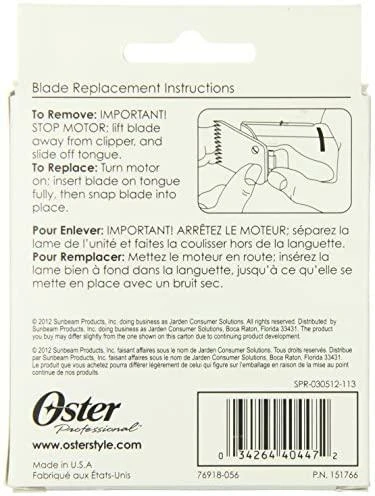 Oster Professional Products OSTER 918-05 Kerpamoji galvutė (0A), 1,2 mm