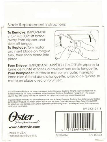 Oster Professional Products OSTER 918-05 Kerpamoji galvutė (0A), 1,2 mm