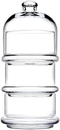 Konteineris / Stiklainis stiklinis 3 lygiai Villa Patisserie 26,1 cm PASABAHCE