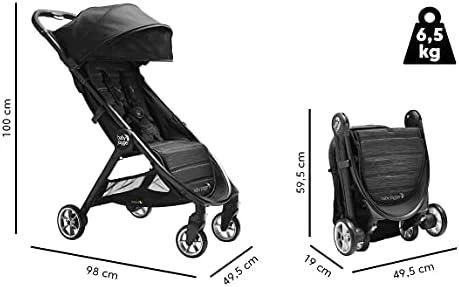 Baby Jogger BBJ Vežimėlis CITY TOUR 2 SHADOW Pilkas 2145179