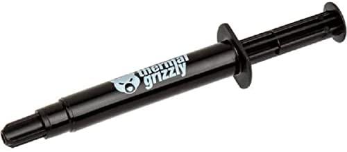 Thermal Grizzly | Terminis tepalas "Kryonaut" 1g | universalus | Šilumos laidumas: 12,5 W/mk * Šiluminė varža: 0,0032 K/W * Elektros laidumas: 0 pS/m * Klampumas: 130-170 Pas * Specifinis svoris: 3,7g/cm3 * Temperatūra: -200 °C / +350 °C W
