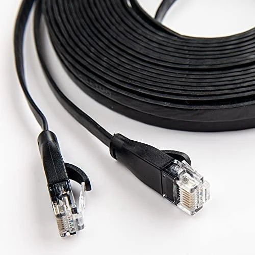 UNITEK C1808GBK eterneto kabelis FLAT UTP Ethernet Cat.6 0,5m