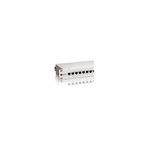Komutacinė panelė Equip 19'' 16 port 1U cat.6 ekranuota Pilka