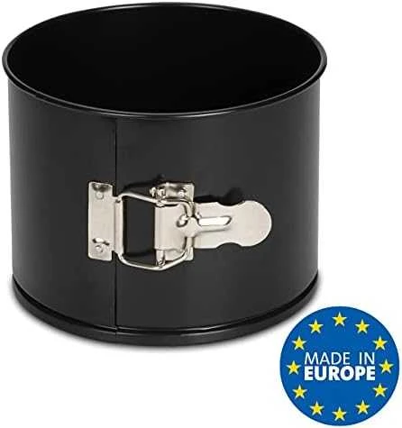 Patisse laiptelio forma 12 x 10,5 cm juodo plieno