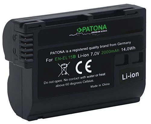 Akumuliatorius Patona Fotobaterie Nikon EN-EL15 2000mAh Li-Ion Premium (PT1224)