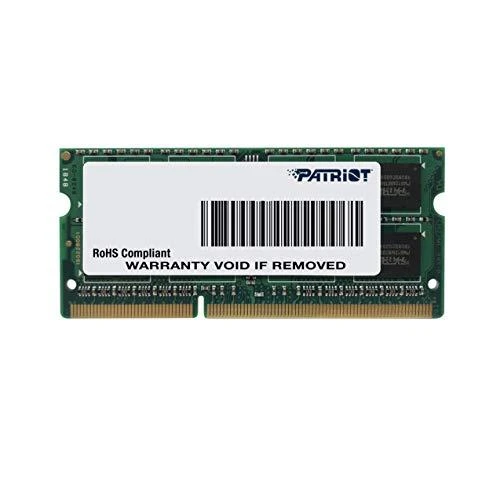 RAM Patriot 4GB 1600MHz DDR3 yra ECC CL11 1.35V SODIMM