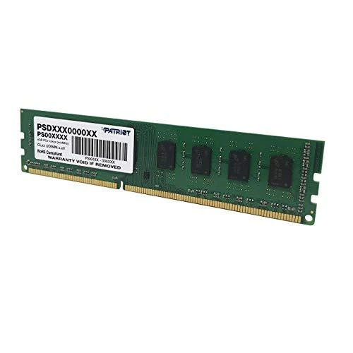 RAM Patriot Memory Signature Line PSD34G160081 atminties modulis 4 GB 1 x 4 GB DDR3 1600 MHz