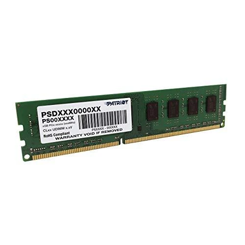RAM Patriot Memory Signature Line PSD34G160081 atminties modulis 4 GB 1 x 4 GB DDR3 1600 MHz