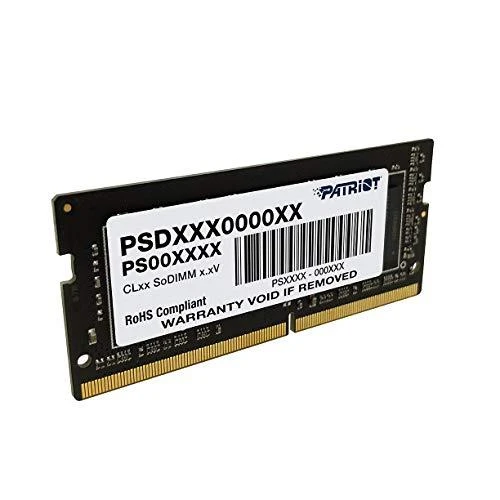 Nešiojamo kompiuterio atmintis PATRIOT Signature Series DDR4 16GB 2666MHz CL19 SODIMM Single