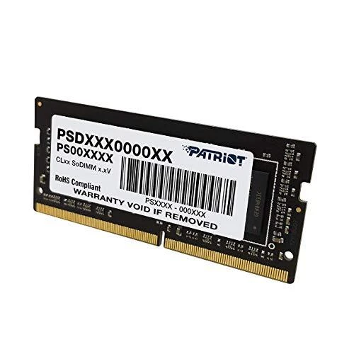 Nešiojamo kompiuterio atmintis PATRIOT Signature Series DDR4 16GB 2666MHz CL19 SODIMM Single