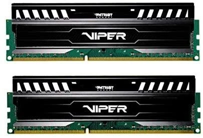 RAM PATRIOT 16GB 2x8GB Kit DDR3 1600MHz Dual Channel XMP Juodas MAMBA
