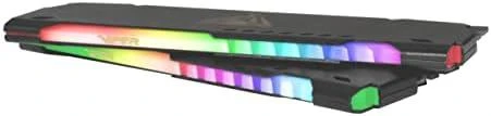 PATRIOT Viper Steel RGB DDR4 16GB 2x8GB 3200MHz su Juodas Heathshield Dual Kit