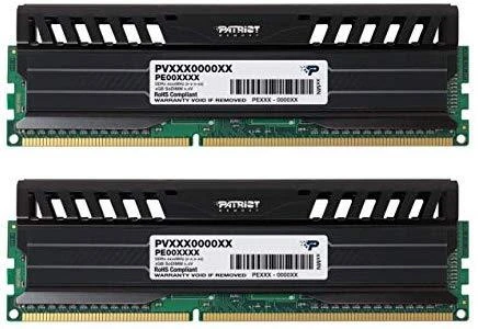 PATRIOT atmintis 16 GB (2 x 8 GB) PC3-12800 (1600 MHz) rinkinys - 16 GB - 2 x 8 GB - DDR3 - 1600 MHz - 240 kontaktų DIMM