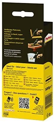 Pattex klijų lazdelės 11 mm x 200 mm, balta, 25 vnt.