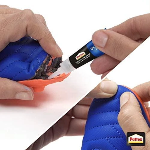 Pattex Sekundenkleber Mini-Trio Gel, 3 Tuben mit je 1g