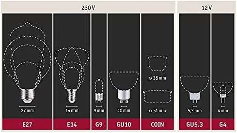 Paulmann LED QPAR111 6,5W GU10 425lm 2700K 24st. ściem