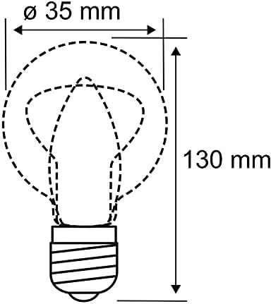 Paulmann Dekoratyvinė šviesa Flame Cosylight, skaidri E14 3W žvakė