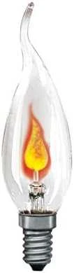 Paulmann Dekoratyvinė šviesa Flame Cosylight, skaidri E14 3W žvakė