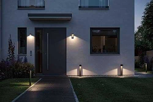 Paulmann Sieninis šviestuvas, fasado šviestuvas 230V Wandl Cape 5W Juodas