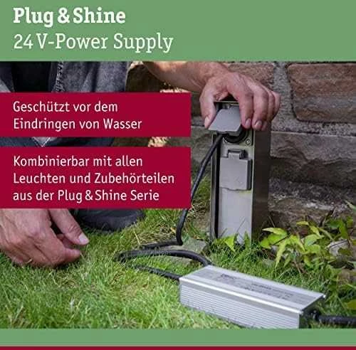 Sieninis šviestuvas Paulmann Plug & Shine maitinimo šaltinis 150W