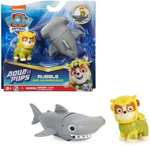 Ryhma Hau Spin Master PAW PATROL figūrėlė Aqua Hero Pups Rubble, 6066146