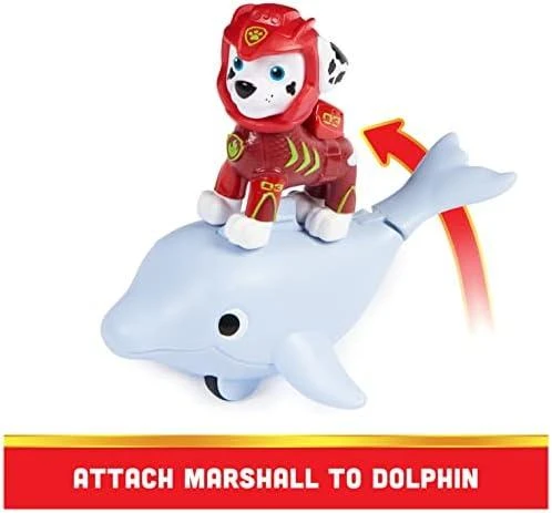 Spin Master PAW PATROL figūrėlė Aqua Hero Pups Marshall, 6066147