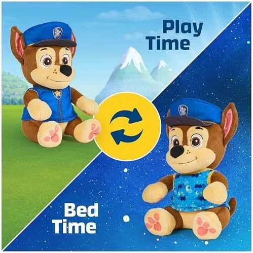 Paw_Patrol Spin Master PAW PATROL pliušinis žaislas Chase, 6070316