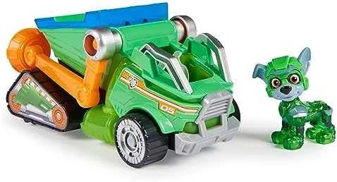 Spin Master PAW Patrol: The Mighty Movie Žaislinis automobilis su Rocky aprašymas - Prekės nuotrauka