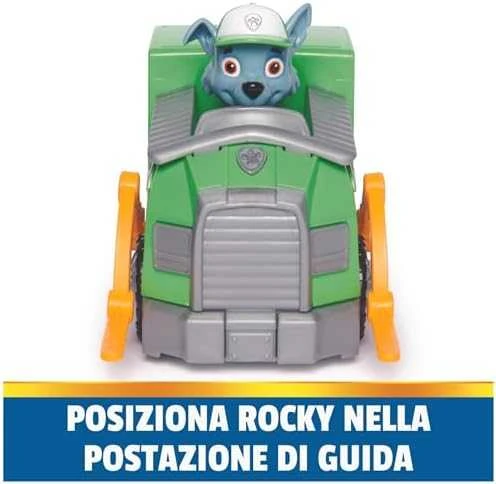 Spin Master PAW PATROL transporto priemonė Basic Sustainable Rocky, 6071213