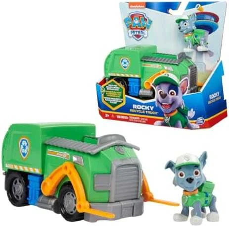 Spin Master PAW PATROL transporto priemonė Basic Sustainable Rocky, 6071213