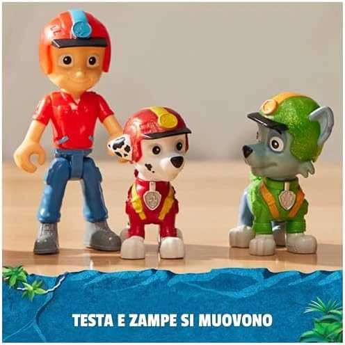 Spin Master PAW PATROL figurėlės Jungle Pups Figure dovanų pakuotė, 6068184