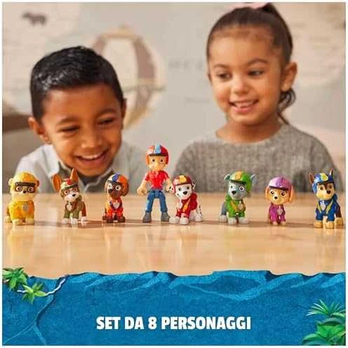 Spin Master PAW PATROL figurėlės Jungle Pups Figure dovanų pakuotė, 6068184