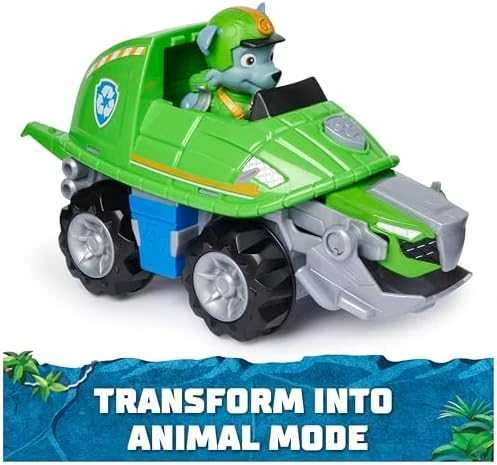 Spin Master PAW PATROL transporto priemonė Jungle Pups Rocky, 6067763