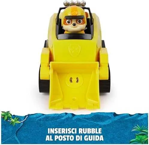 Spin Master PAW PATROL transporto priemonė Jungle Pups Rubble, 6067761