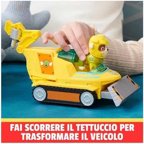 Spin Master PAW PATROL transporto priemonė Aqua Theamed Rubble, 6066158