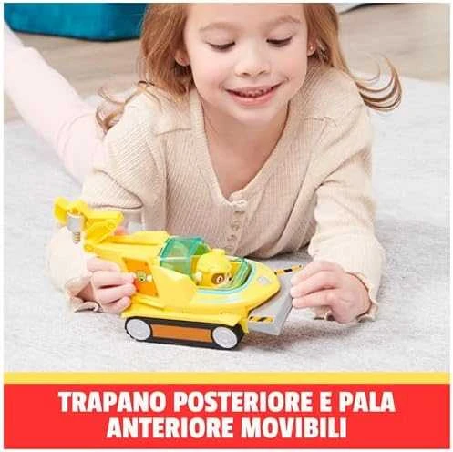 Spin Master PAW PATROL transporto priemonė Aqua Theamed Rubble, 6066158