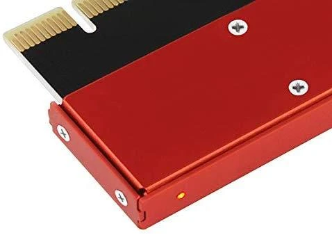 AXAGON PCEM2-S PCI-E 3.0 16x - M.2 SSD NVMe, iki 80mm SSD, žemo profilio, aušintuvas