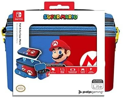 PDP Nintendo Mario Pull-N-Go Travel Case