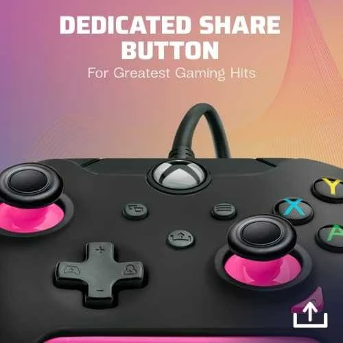 PDP XBOX X/S & One laidinis valdiklis (Fuse Juodas)