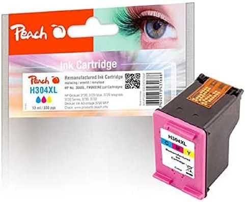 Peach Peach Tinte spalvos PI300-806 rašalo kasetė 1 vnt. Replacement High (XL) Cyan, Violetinė, Geltona