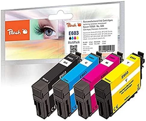 „Triton Peach PI200-868“ rašalo kasetė su 4 vnt. Replacement Standard Yield Juodas, Cyan, Magenta, Geltonas