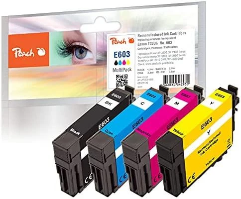 „Triton Peach PI200-868“ rašalo kasetė su 4 vnt. Replacement Standard Yield Juodas, Cyan, Magenta, Geltonas