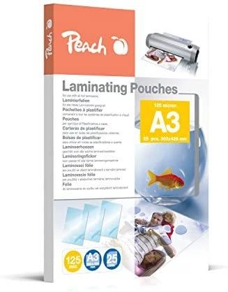 Peach PPR525-01 laminavimo vokelis 25 vnt