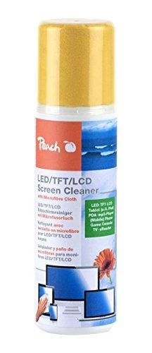Peach Rinkinys valymo skystis + šluostė LED/TFT/LCD ekranams (PA104)