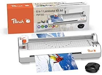 Laminator Peach Peach Laminatorius 6 in 1 Laminator A4 & Cutter A4
