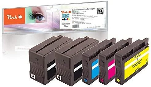 Peach Patrone HP Nr.932/933XL Füllan. MultiPackPlus komp mažmeninė prekyba