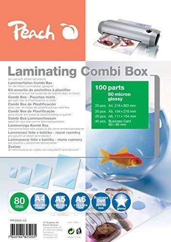 Peach 510408 laminavimo plėvelė 100 vnt