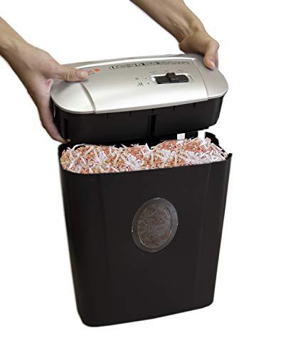 Peach PS500-10 dokumentų naikiklis Kryžminis 22 cm 72 dB Juoda
