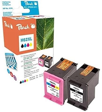 Peach PI300-671 - Suderinamas - Pigmentinis rašalas - Juodas,Cyan,Magenta,Geltona - HP - HP DeskJet Ink Advantage 5645 HP Envy 5540 e-All-in-One HP Envy 5540 Series HP Envy 5542(... 2 vnt. s)